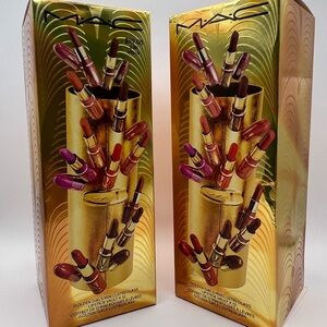 MAC Golden Girls 12 Mini Lipstick Vault limited edition NIB 2 pack authentic